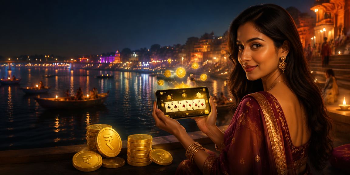 Indian player enjoying secure rummy game with INR transactions